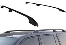 Продольные рейлинги на крышу Toyota land cruiser 200/ 2012 г.