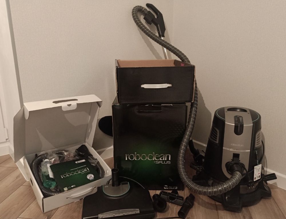 Пылесос Aura Roboclean Roboclean Splus серебристый