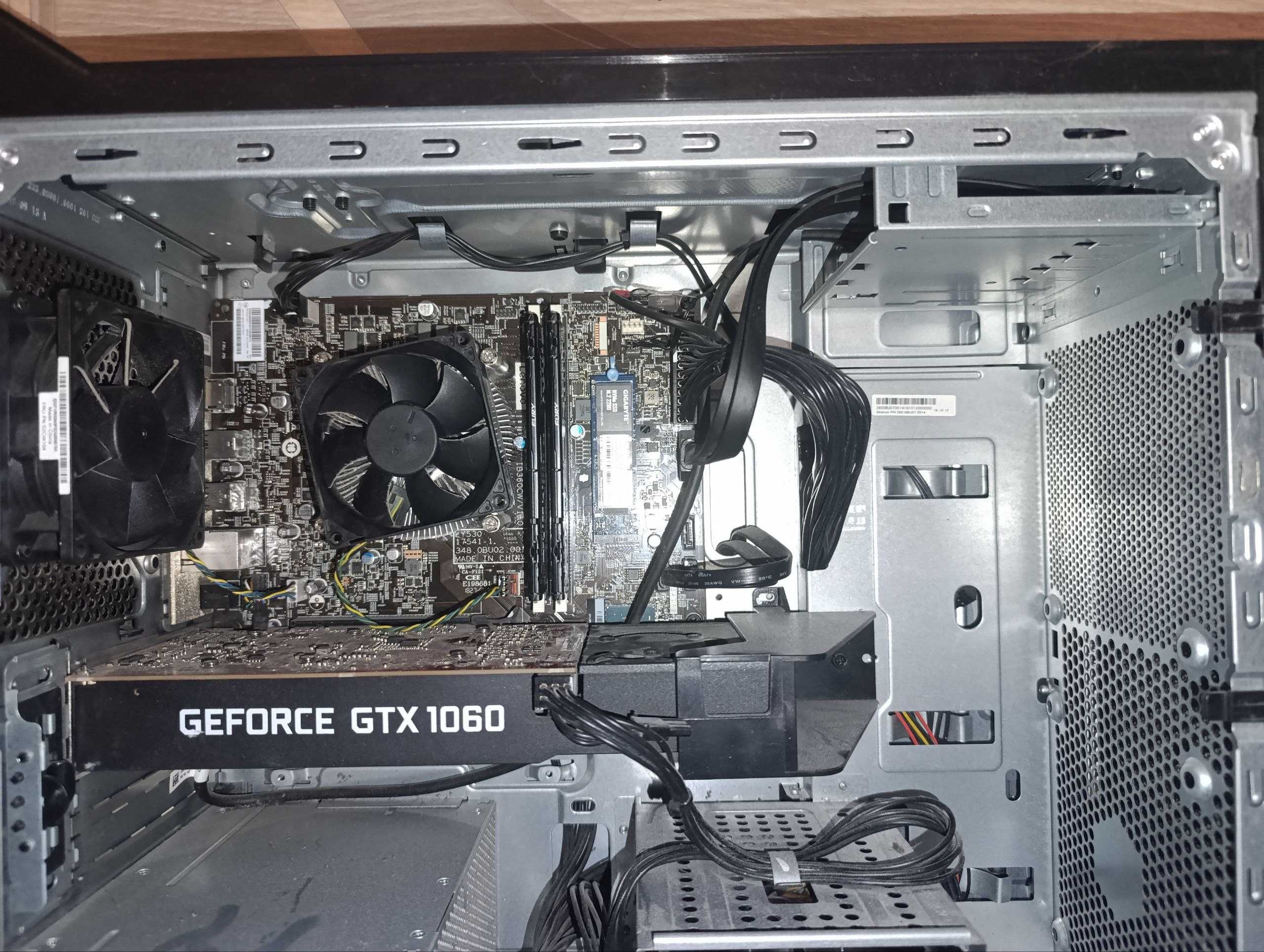 Игровой ПК i5-8400 / GTX 1060 6GB / 32ГБ ОЗУ / SSD + HDD
