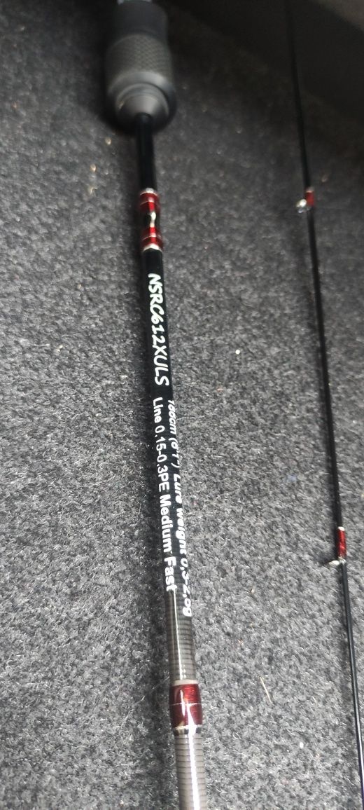 Спиннинг Crazy Fish Nano one carbon и  Favorite Black Swan