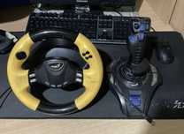 Продам игровой руль Genius с Кпп