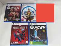 UFC5,FC24,MK1,Spider man2