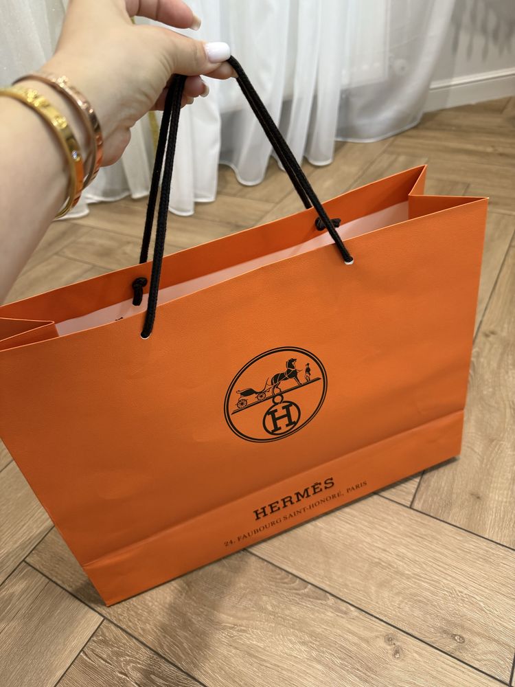 Тапочки Hermes натуральная кожа