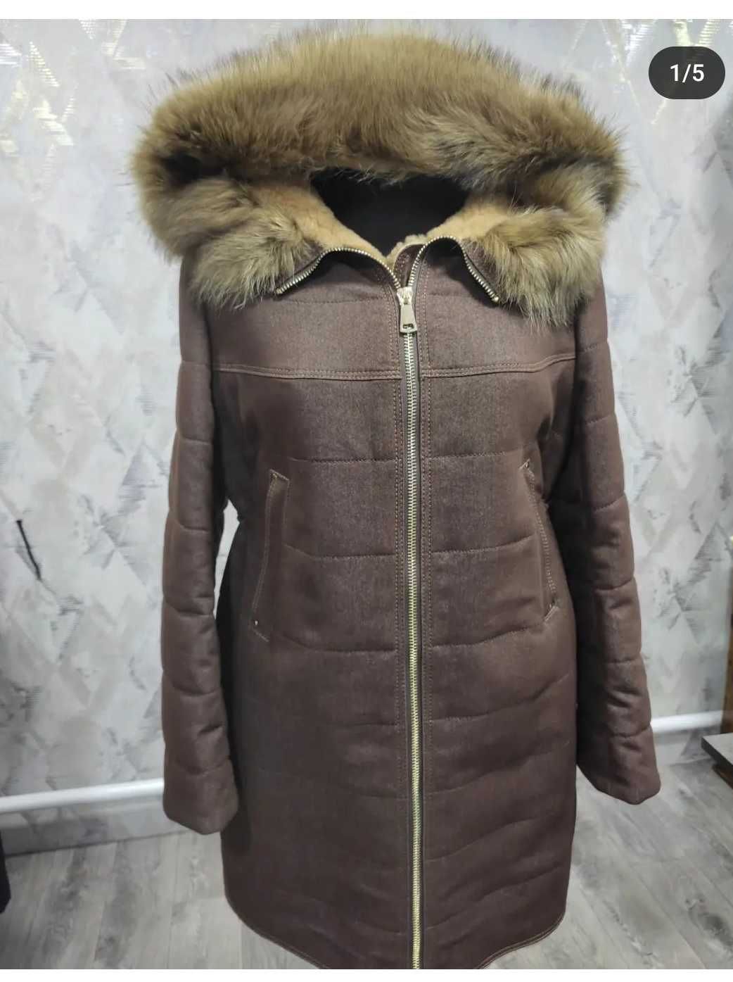 Продам джинсовую парку