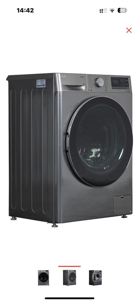 Стиральная машина LG F2V5PS2S серый Новый в каропке