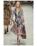 Шелковое платье Burberry, Isabel Marant, Lee Mathews оригинал