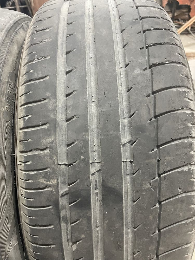 Автошины 215х55х17 б/у