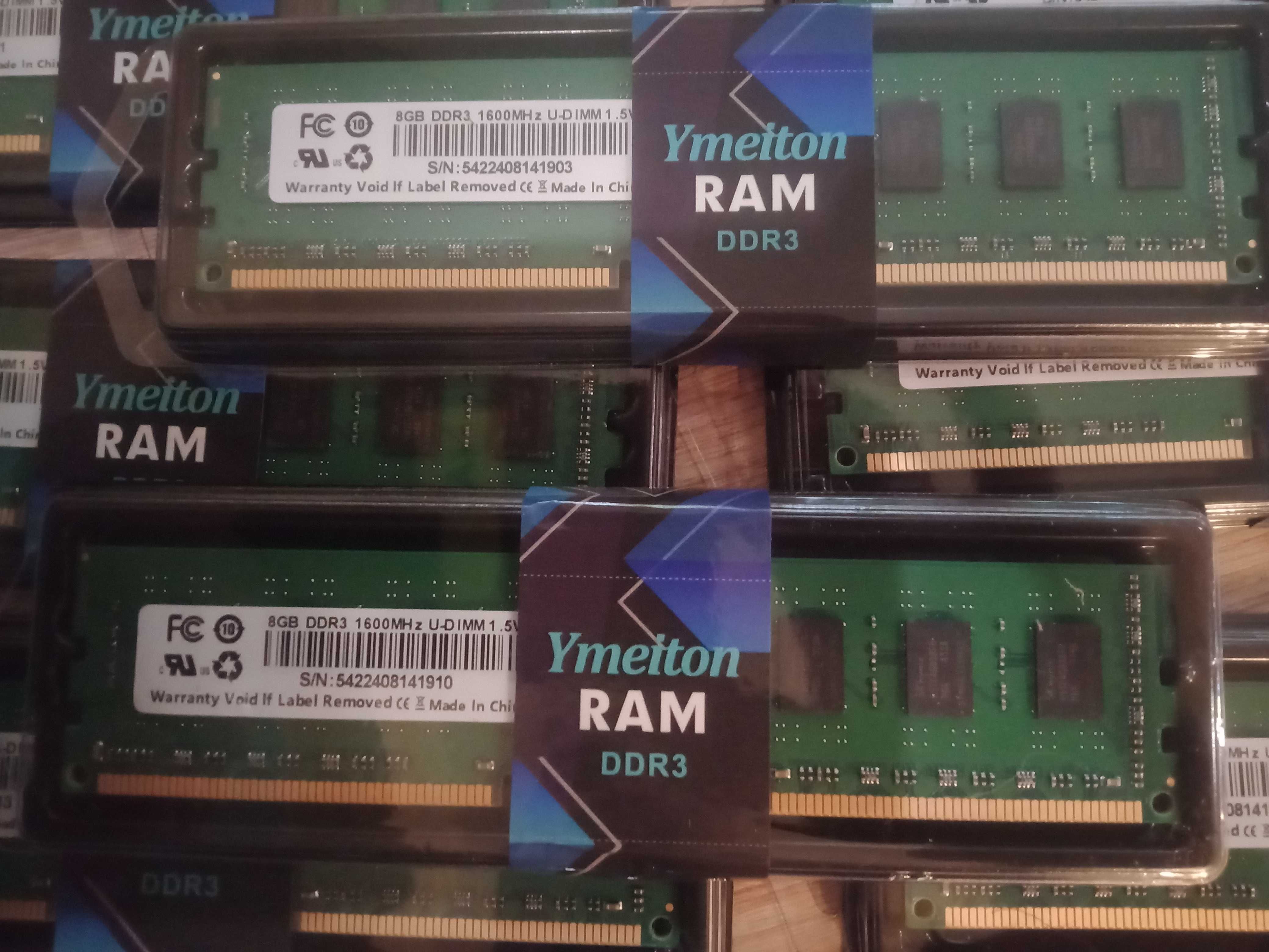 Оперативная память Ymeiton 8 ГБ DDR3 1600 МГц