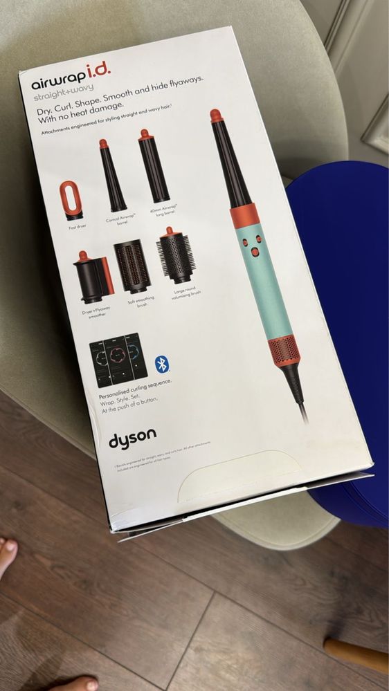 DYSON airwrap long complete hs08 ceramic patina/topaz