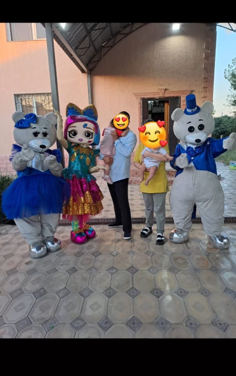 Аниматоры мишки на прокат