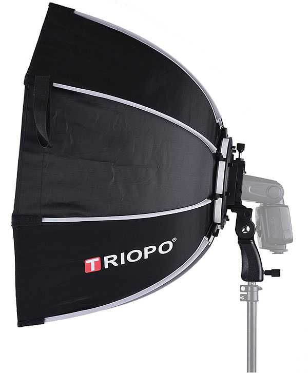 Складной Октобокс TRIOPO 55, 65, 90 cm (софтбокс для вспышка)