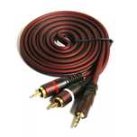 Кабель AUX на 2RCA (колокольчики) 1.5м, 5м, 10. Качественные!!! Алматы