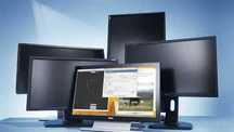 Мониторы (LCD display) 22" Full HD для видеонаблюдения с гарантией.