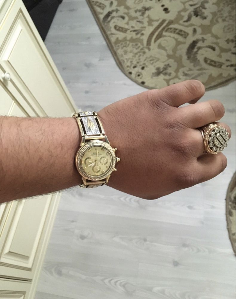 Золотые Часы Rolex с Бриллиантами