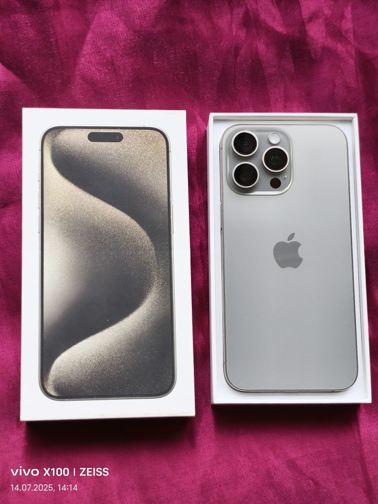 iPhone 15 Pro Max 256 gb akb 98