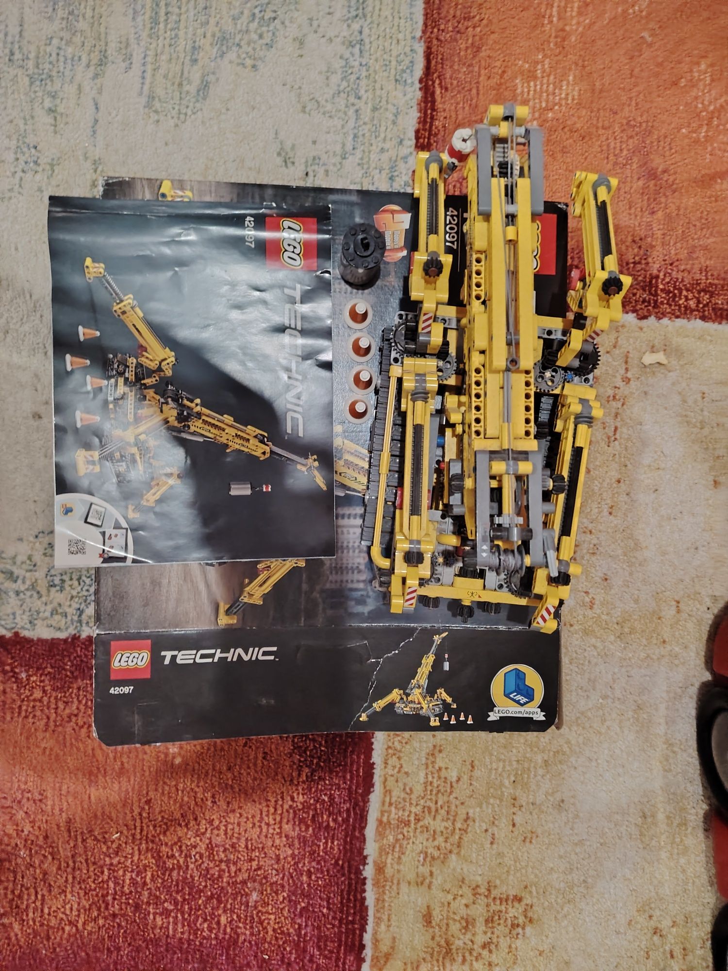 Lego technic гусеничный кран. Оригинал 100%
