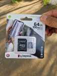 Карта памяти Kingston Canvas Select Plus microSD 64GB (с адаптером)