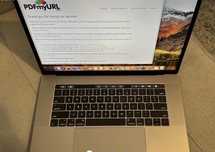 Macbook pro 15 touchbar 2017(A 1707)