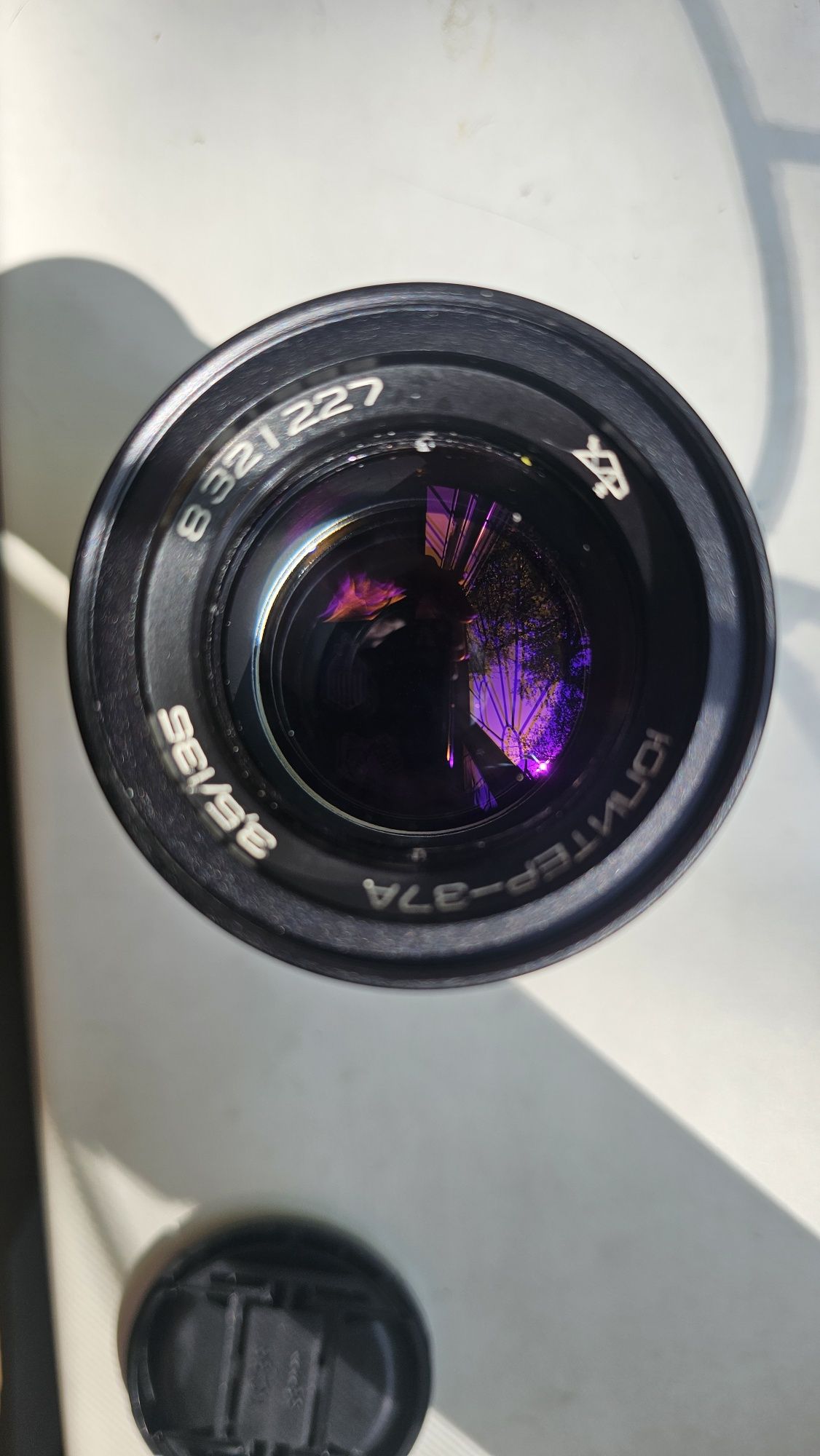 Объектив Юпитер 37А на  Sony e mount