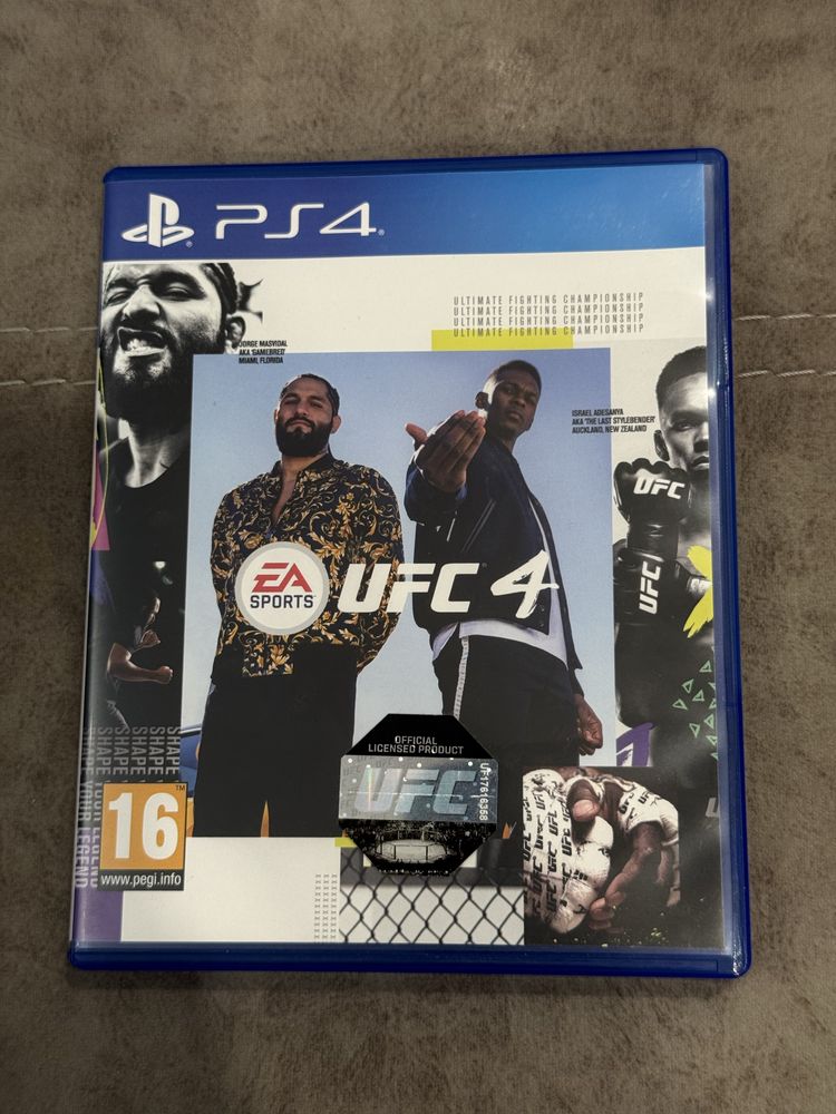Продам диски на PS4 и PS5. Street Fighter 6,UFC 4,GTA5,Mortal Kombat11