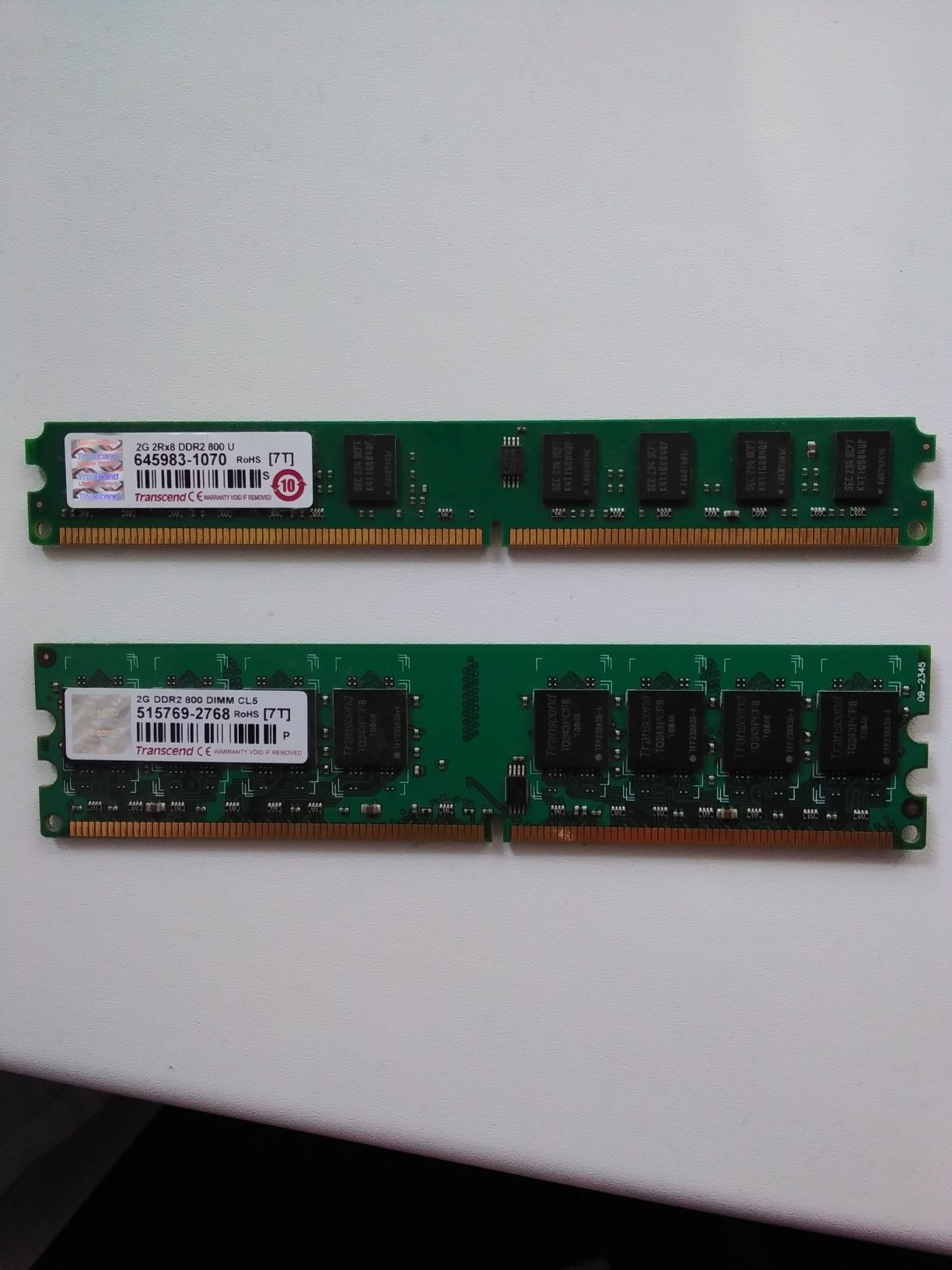 Оперативная  память DDR400 и DDR2