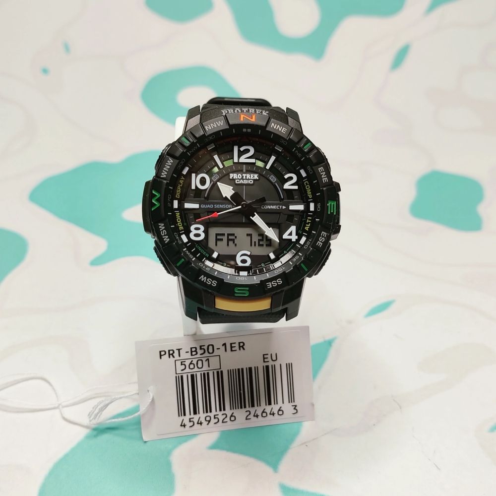 Наручные часы Casio Pro Trek блютус PRT-B50-1E
