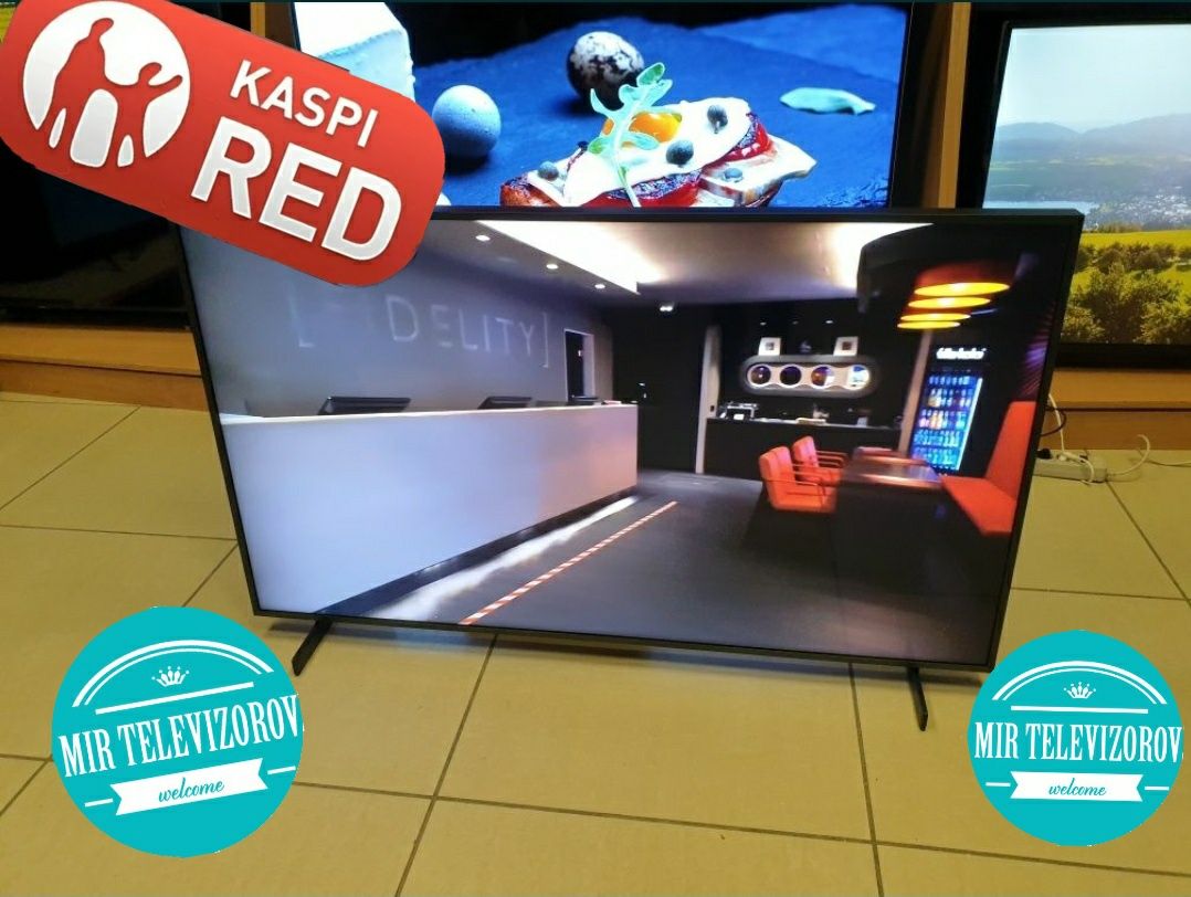 Новый тв голосовое управление 108см Smart TV 4K успей забрать