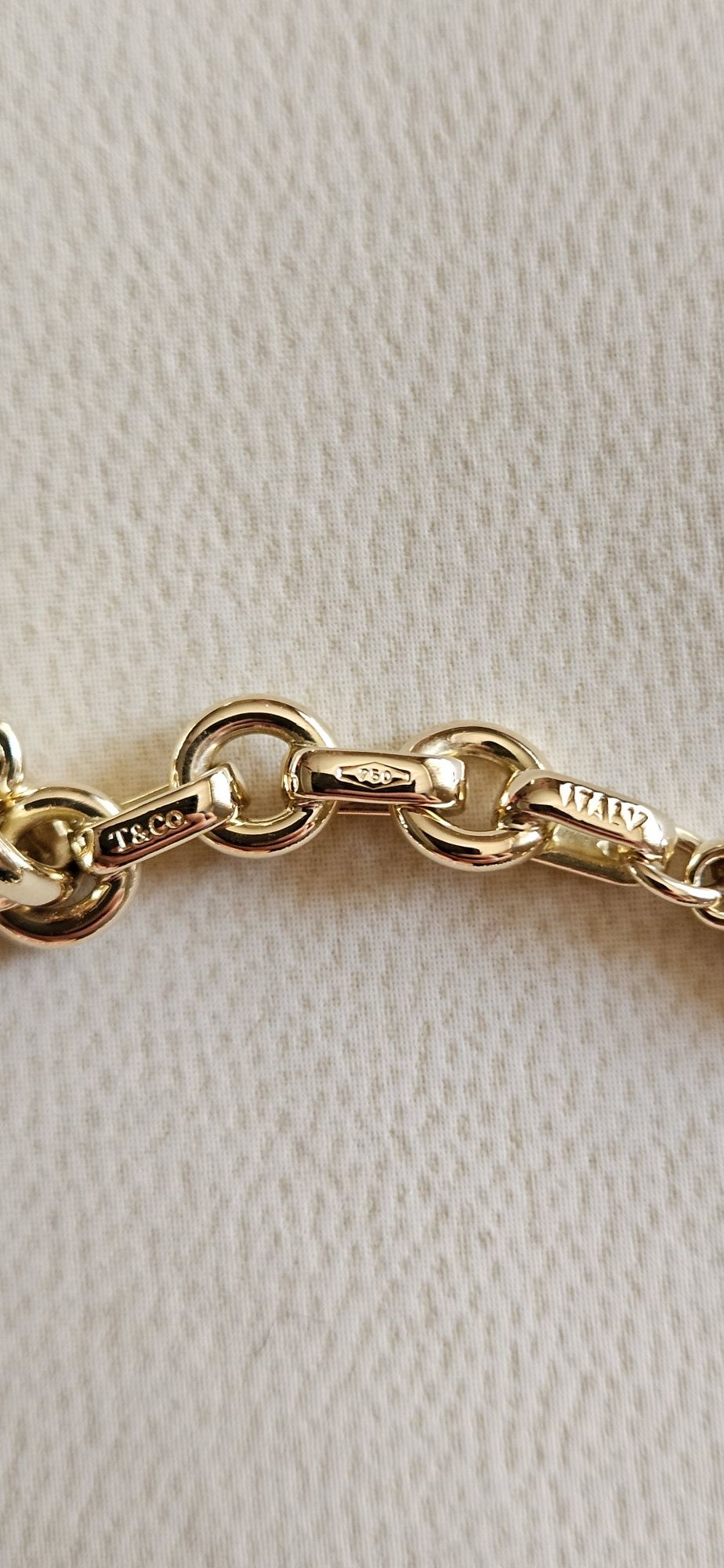 Бренд Tiffany коллекция Atlas  оригинал золото 750 пробы