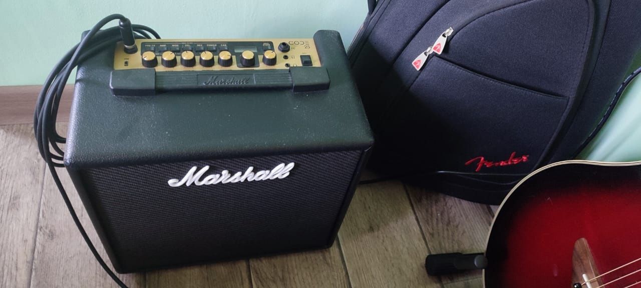 Комбоусилители Marshall,Fender