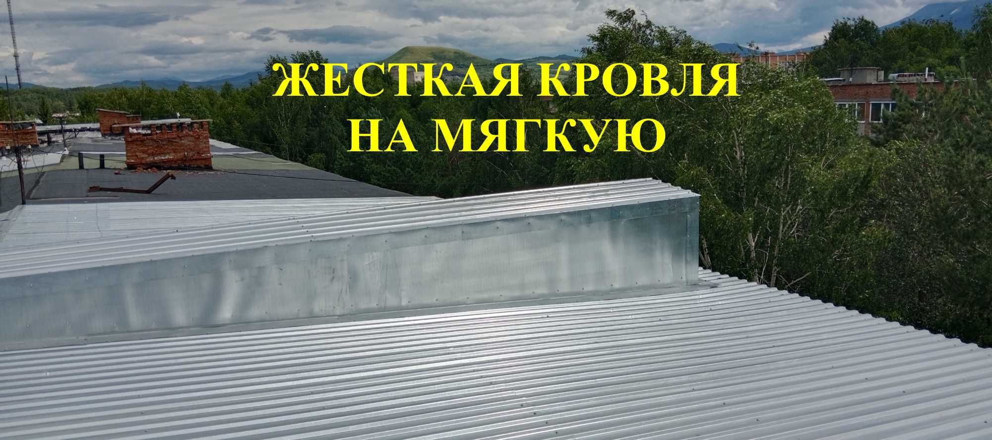 Ремонт_кровли, кровля_крыш, ризолин_профлист.