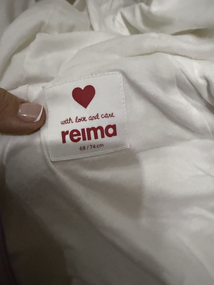 Комбенизон зимний REIMA+ шапка reima