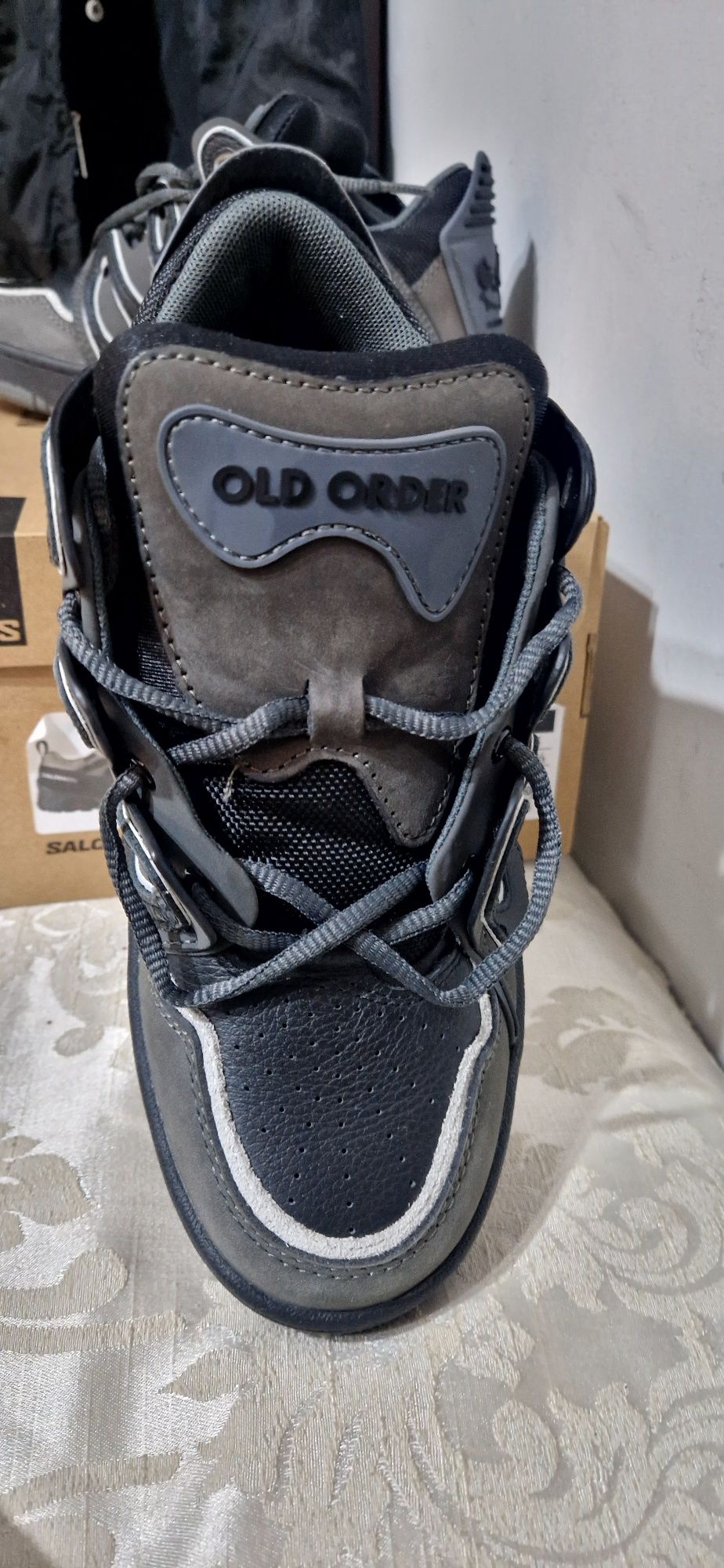 Old  Order  Snaeker Series Skater 001 ( Black soul )