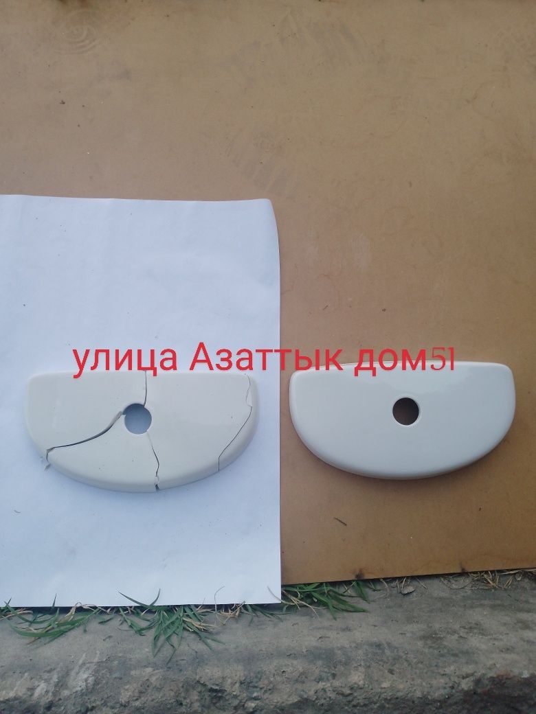 Улица Азаттык дом51 Реставрация бачков, крышек унитаза , раковины .