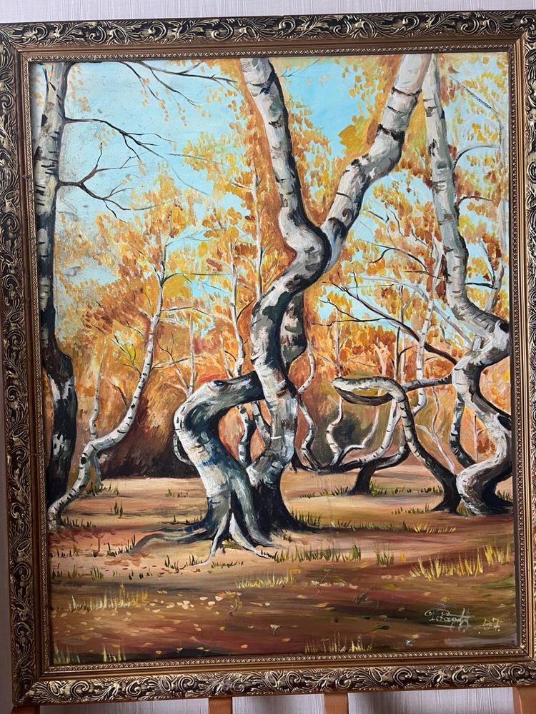 Картина «Танцующие березы» 2007 год