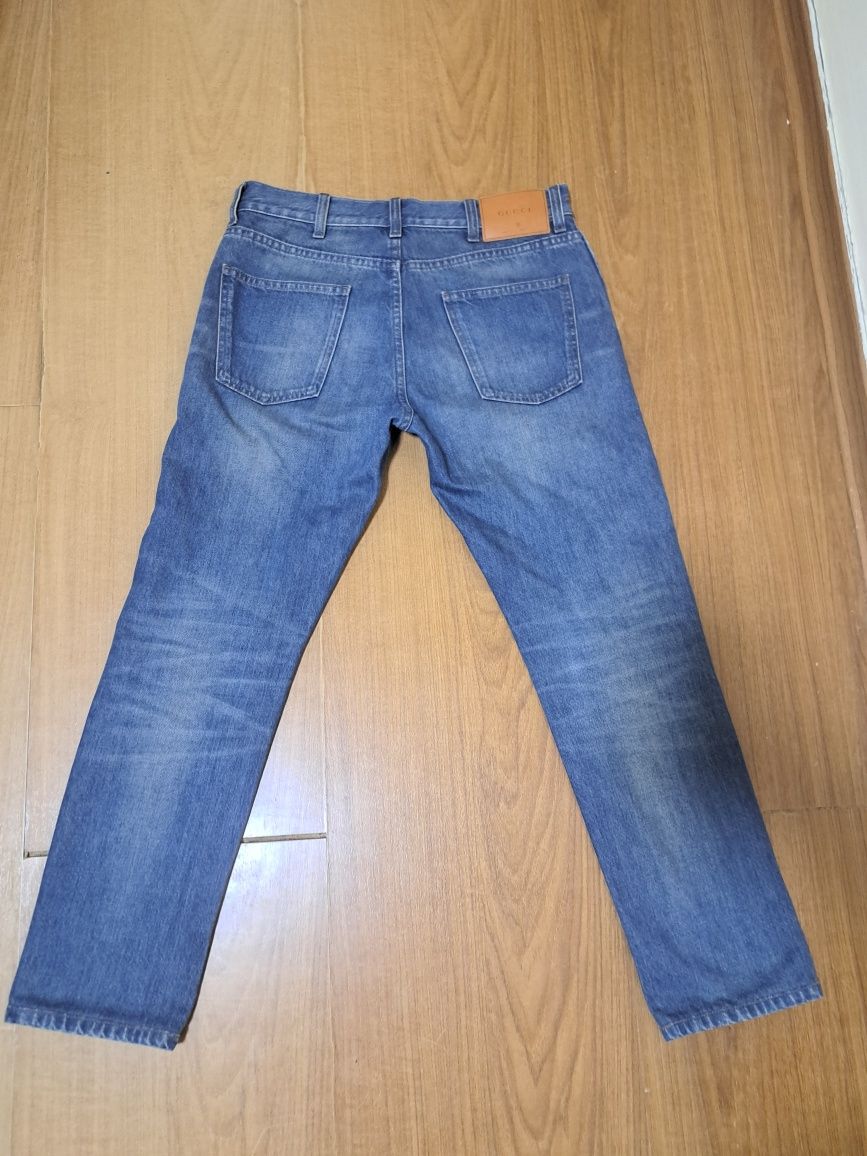 Gucci jeans свежих коллекций