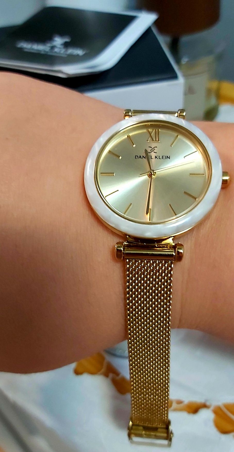 Женские Часы Rado-Металлокерамика,Новые Часы DANIEL KLEIN