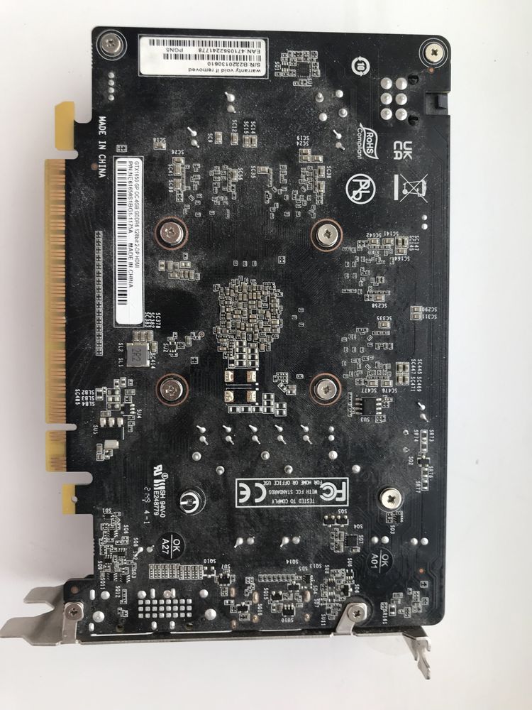 Продаю gtx 1650 4gb gddr6