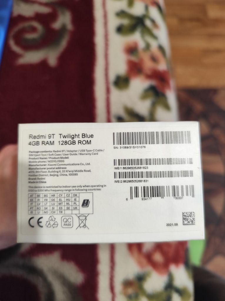 Телефон Xiaomi Redmi 9t