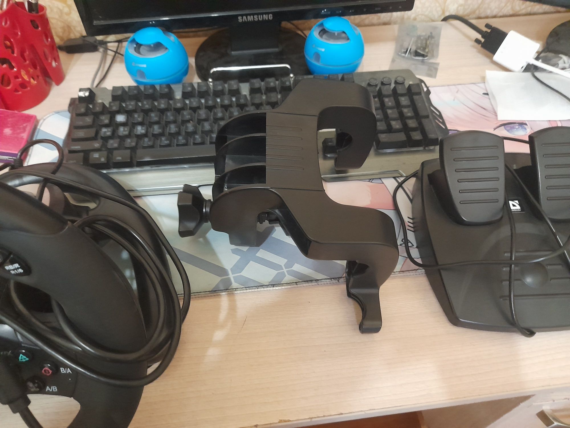 Игровой руль defender turbo pro