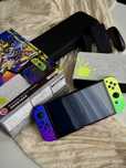 Nintendo Switch OLED Splatoon Edition Взломанный (Прошитый)