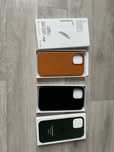 Чехлы на iphone 13 pro max leather case кожаные от apple
