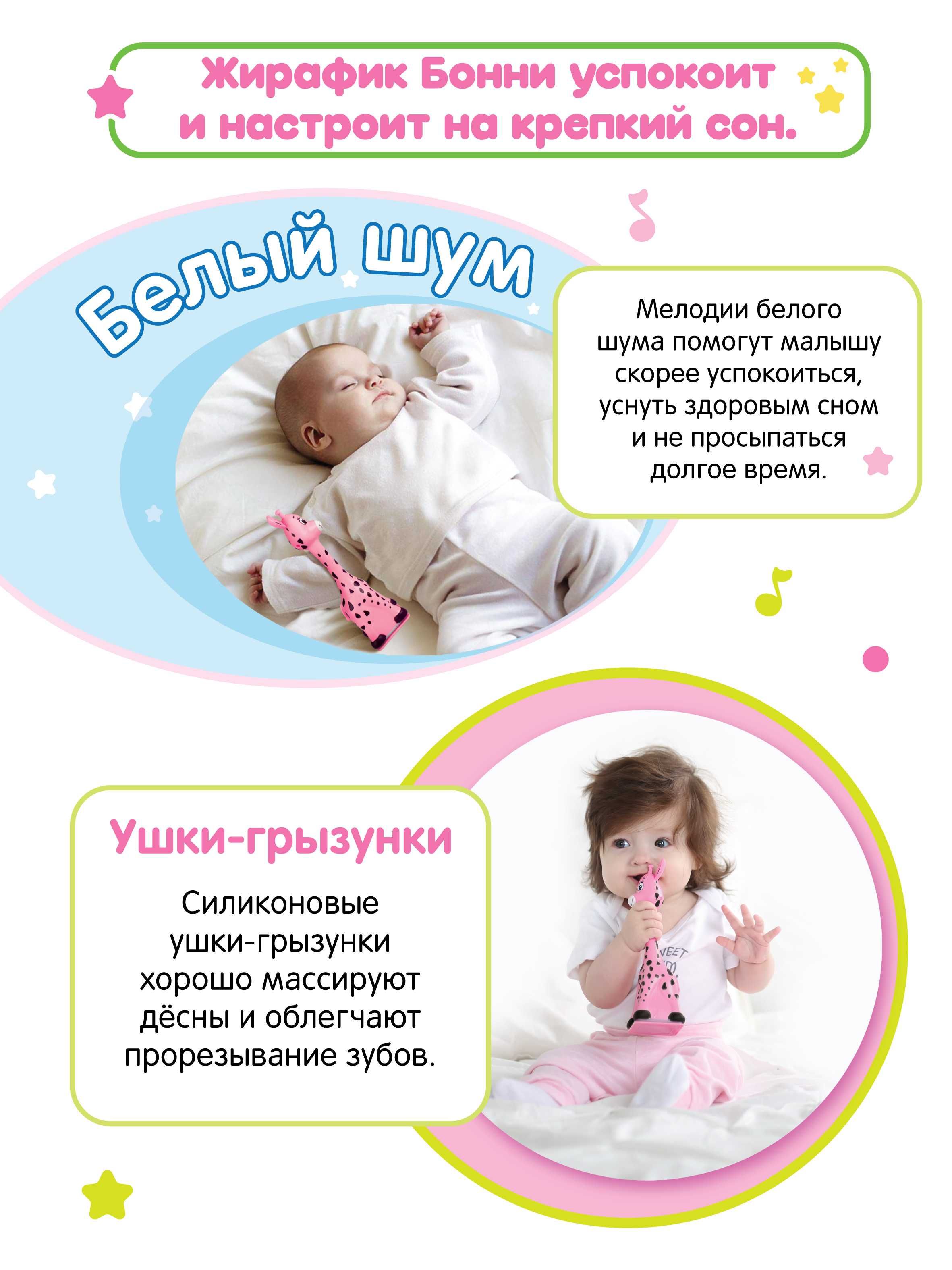 Жирафик Бонни - музыкальная игрушка для детей + подарок