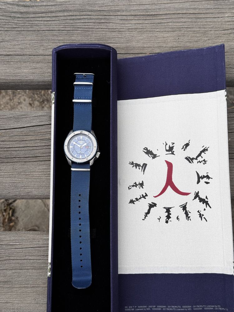 Seiko 5 Sports Sasuke Naruto Limited Edition