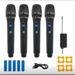Микрофоны беспроводные 4  шт ,Wireless .