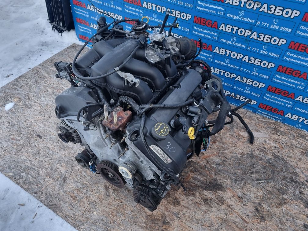 Двигатель AJ-DE 3.0 на mazda tribute.