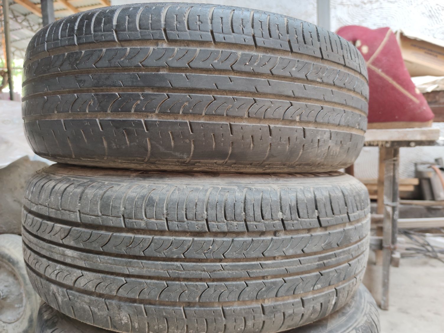 Продам колеса с диском 15-ые Road Stone