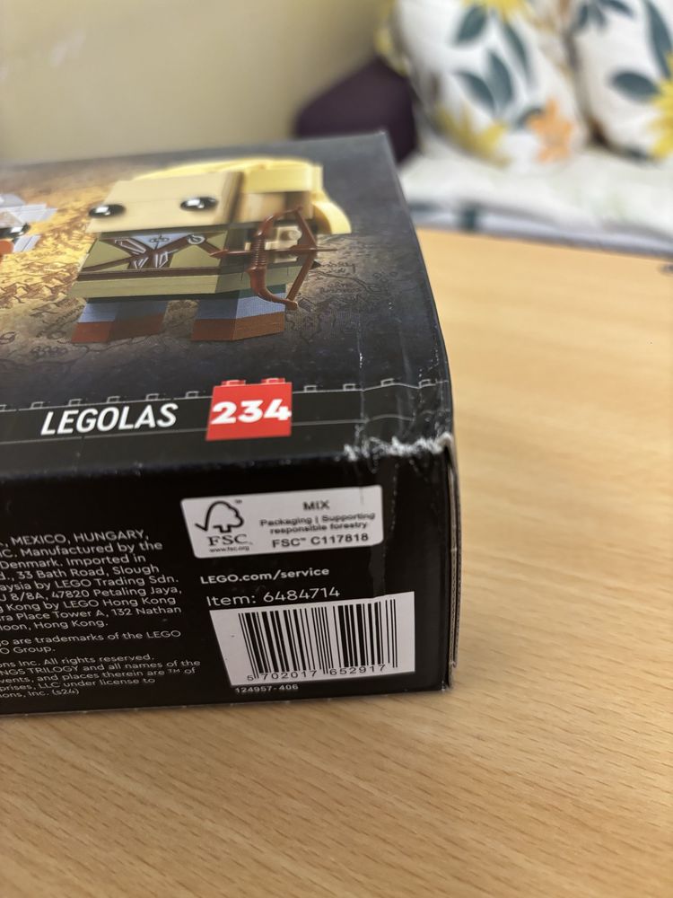 LEGO BrickHeadz Lord of the Rings — Frodo, Legolas, Gimli (новые)