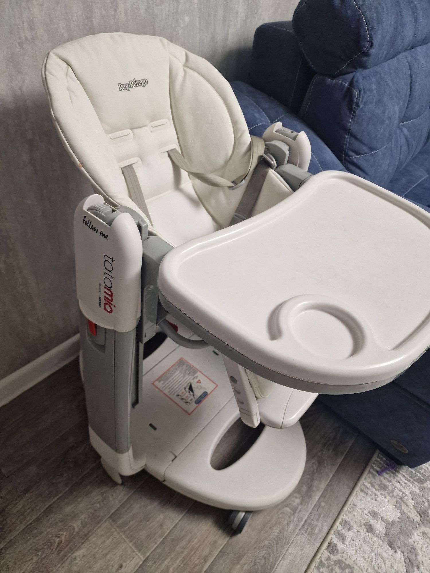 Peg-Perego Tatamia Follow Me Paloma - это практичный, уютный стул