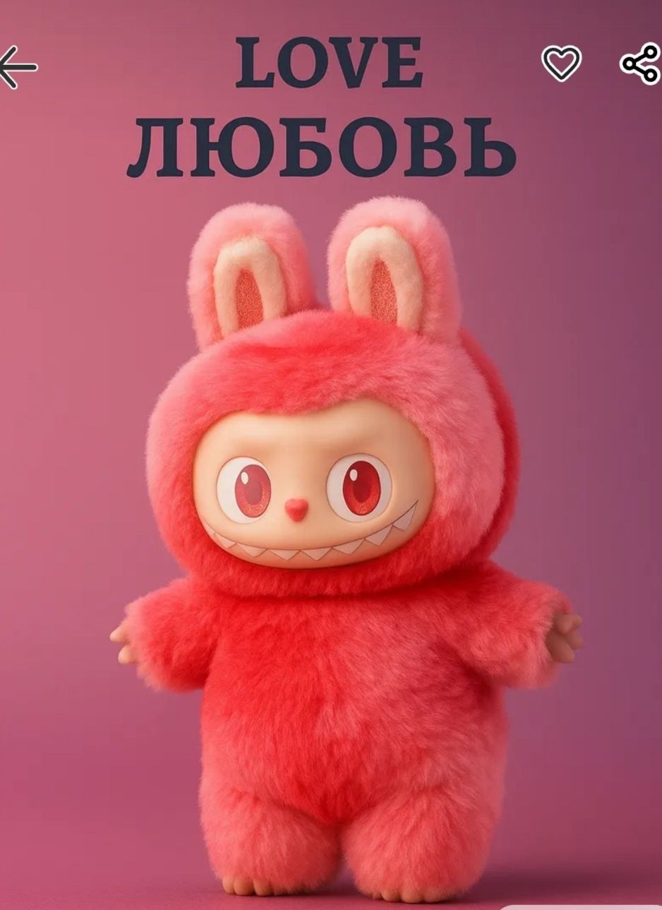 Лабубу игрушка Labubu Доставка по Алматы бесплатно