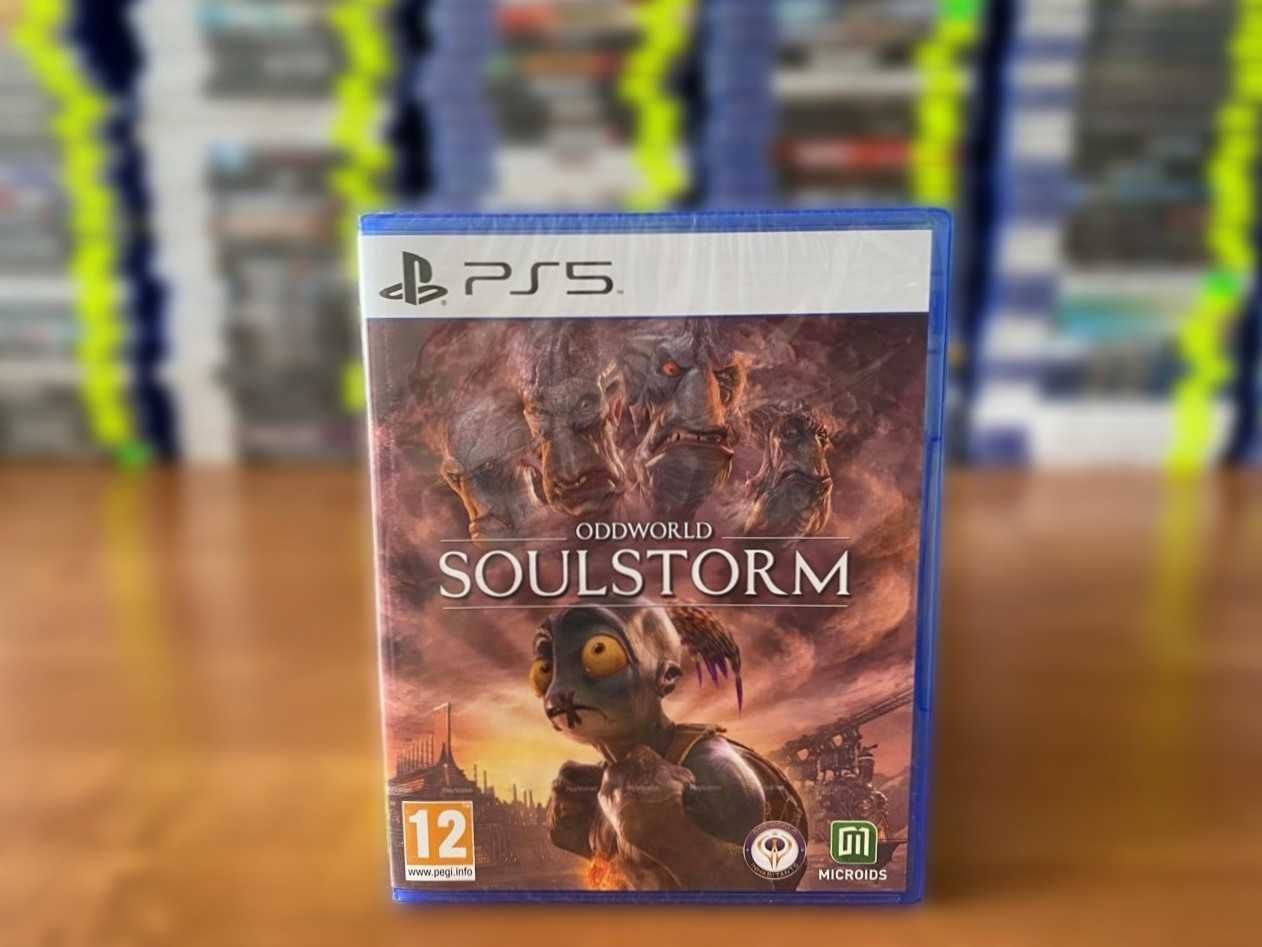 Новый диск PS5 Oddworld: Soulstorm Большой Выбор Игр
